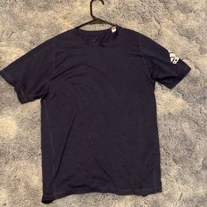 Navy blue adidas tee